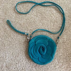 New Vera Pelle Leather Crossbody/Wristlet